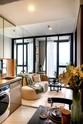 คอนโดให้เช่า : "The crest park residences" บีทีเอสห้าแยกลาดพร้าว | แอดไลน์ไอดี Nattyproperty