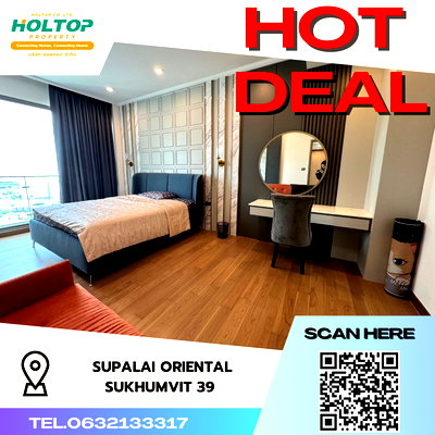คอนโดให้เช่า : #S3567 ให้เช่า Supalai Oriental Sukhumvit 39