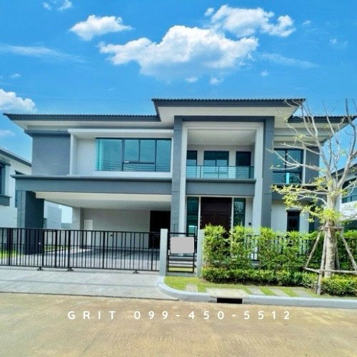 ขายบ้านเดี่ยว : ขายขาดทุน!!!บ้านเดี่ยวสุดหรูหลังใหญ่ 107.6ตรว. The City รามอินทรา วงแหวน