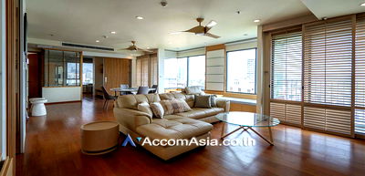 คอนโดให้เช่า : 🔼🔽 AccomA 📩 Condominium with skyline, river, and pool view in Sathorn (13001137) (13001137)