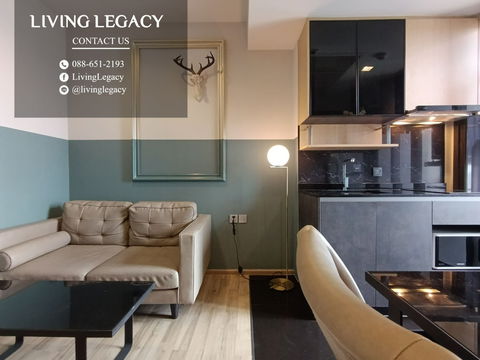 LX0L8ECZ Condo For Rent THE LINE Jatujak - Mochit 27 Sq.M. Floor 25 line id : @livinglegacy