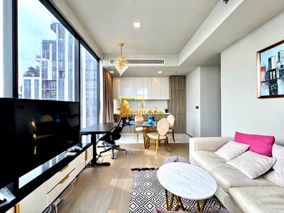 คอนโดให้เช่า : Celes Asoke - Stylish 2 Bed Condo For Rent Near BTS - BR15191CD