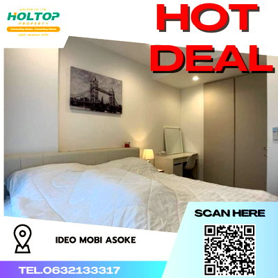 คอนโดให้เช่า : #R3770 ให้เช่าคอนโด Ideo Mobi Asoke 