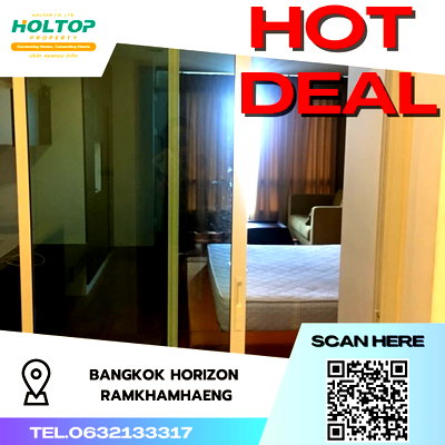 คอนโดให้เช่า : #S3577 ให้เช่า Bangkok Horizon Ramkhamhaeng