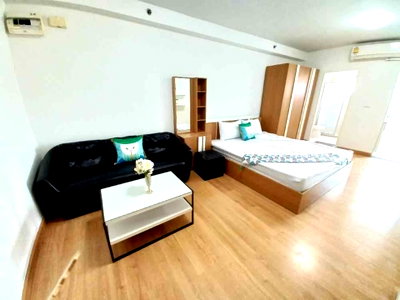 Condos for rent : For rent 13000🔥11500  Condo, Studio room, fully furnished, Supalai Park Asoke-Ratchada 35 sq m. ✅ Near MRT Rama 9 450 m.