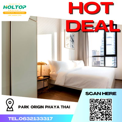 คอนโดให้เช่า : #R3765 ให้เช่าคอนโด Park​ Origin​ Phaya Thai 