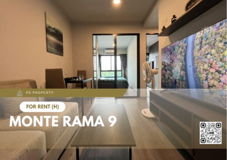 รูปภาพ For rent 📍 Monte Rama 9 📍 Fully furnished and equipped with electrical appliances, near MRT Ramkhamhaeng