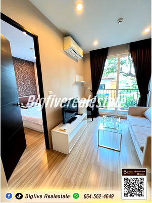 Condos for rent Ratchada-Ramintra Road : A68-038 For rent, Condo Chrisma Ramintra, 2nd floor, fully furnished, ready to move in, near Fashion Island✨