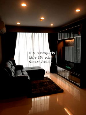 Condos for rent : River view and can see firework from the room 2 bedrooms 91.5 sqm for rent Supalai Prima Riva