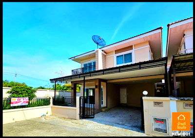 Houses for sale Lotus's go fresh Pruksa Village 3 : single house, Khunasiri 2 Lat Phrao (52.4 sq.w.) 3 bedrooms, 3 bathrooms, newly renovated, beautiful, ready to move in