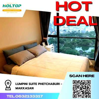 Condos for rent : #Z076 Condo for rent Lumpini Suite Phetchaburi - Makkasan