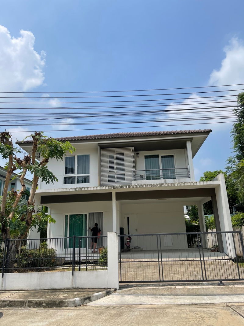 ขายบ้านเดี่ยว : ขายบ้านเดี่ยว ม.พฤกษ์ลดา ประชาอุทิศ 90  โทร  แคท Tel.0999983897