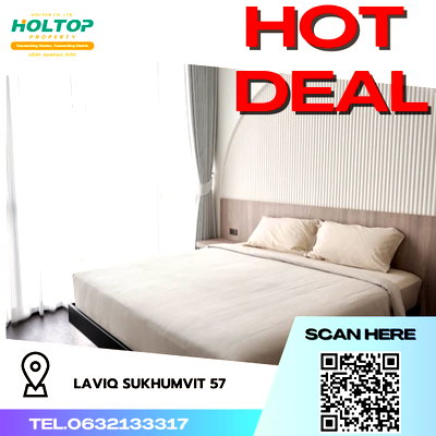 คอนโดให้เช่า : #R3787 ให้เช่าคอนโด LAVIQ Sukhumvit 57