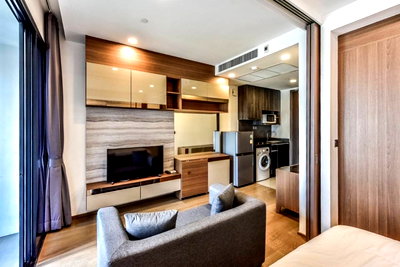 Condos for rent : For Rent Ashton Chula - Silom 33.56 sq m. 1 bedroom, 11th floor, fully furnished, 28,000 baht