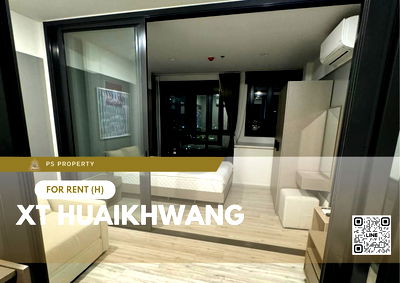 Condos for rent Esplanade Ratchadapisek  : For rent 📍 XT HUAIKHWANG 📍 Fully furnished and equipped with electrical appliances, near BTS Huai Khwang