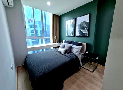 คอนโดให้เช่า : For Rent  🏢✨  Noble Revolve Ratchada 2 ห้องสวย 16k ใกล้ MRT ศูนย์วัฒนธรรม สนใจแอดไลน์ @255ghzjq. มี@ด้วยน้าꔛ