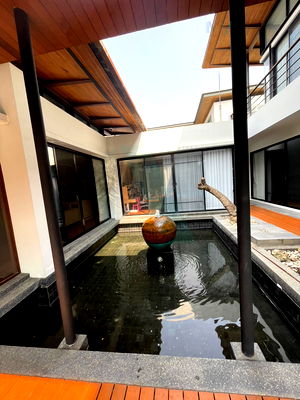 Houses for rent Lak Si : 🚩 For Rent 2-story House BEVERLY HILL CHAENG WATTANA 4 bedroom 5 bathroom