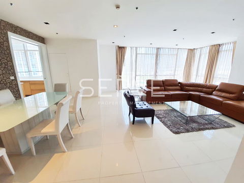 Corner Room 3 Beds with Bathtub 189.53 sq.m. Good Location Close to BTS Phloen Chit 200 m.-Athenee Residence
