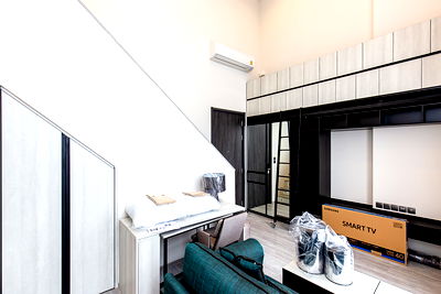 คอนโดให้เช่า : ให้เช่า คอนโด เดอะ ไลน์ สุขุมวิท 101 ใกล้ บีทีเอส ปุณณวิถี *ห้องดูเพล็ก 2 ห้องนอน* ที่ Line: @homefinder