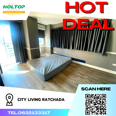 Condos for rent : #Z120 Condo for rent City Living Ratchada