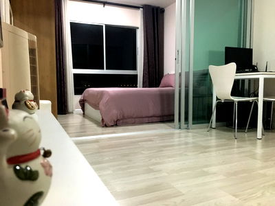 คอนโดให้เช่า : ให้เช่า Plum Condo Laemchabang (พลัม คอนโด แหลมฉบัง) ชั้น 7 Built-in ( ห้องริม ติดบันไดหนีไฟ )