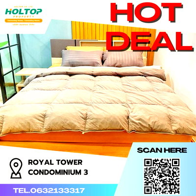 Condos for rent : #Z145 For rent Royal Tower condominium 3