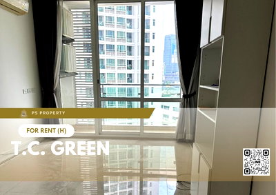 Condos for rent : For rent ✨ T.C. Green ✨ Fully furnished and equipped with electrical appliances, near MRT Rama 9