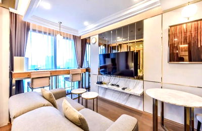 Condos for rent Sam Yan Market : For Rent Ashton Chula Silom Near MRT Samyan (P131)