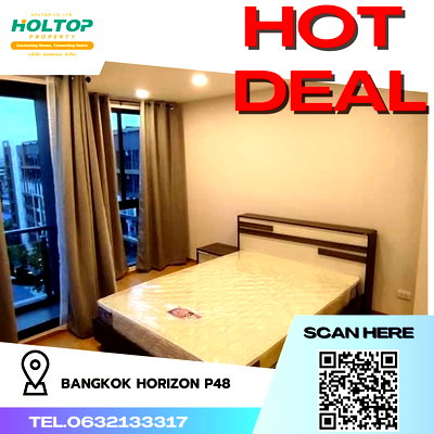 เช่าคอนโด MRT เพชรเกษม 48 : #R3868 ให้เช่าคอนโด Bangkok Horizon P48