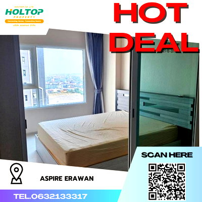 Condos for rent Paolo Hospital Phrapradaeng : #R3869 Condo for rent Aspire Erawan 