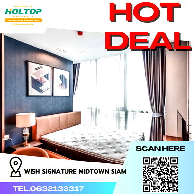 Condos for rent : #R3876  Condo for rent WISH Signature Midtown Siam 