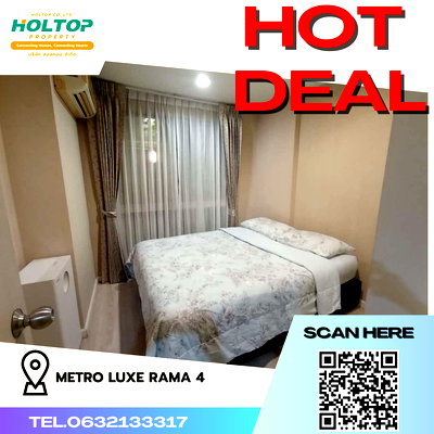 Condos for rent : #R3895 Condo for rent Metro Luxe Rama 4