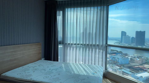 🚩 For Rent Condo RHYTHM SATHORN Building N, Floor 30,1 bed room, Room size 38.00 sqm