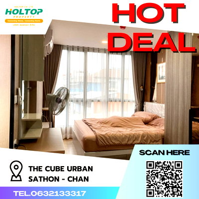 Condos for rent : #Z167 Condo for rent The Cube Urban Sathon - Chan