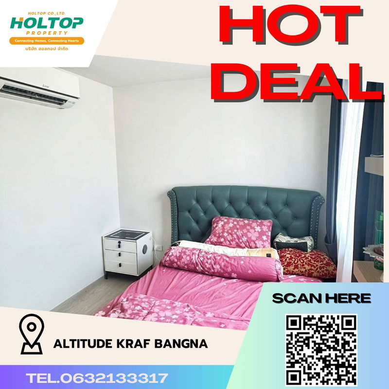 ทาวน์โฮมให้เช่า : #R3927  ให้เช่าบ้าน Altitude Kraf Bangna