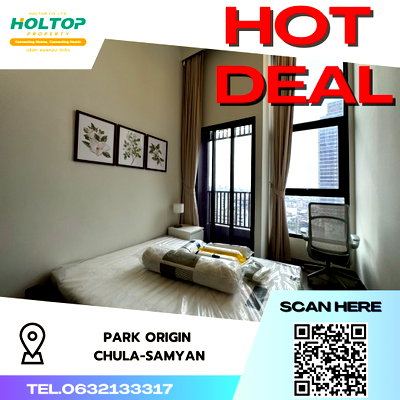 Condos for rent : #S3637 For Rent Park Origin Chula-Samyan