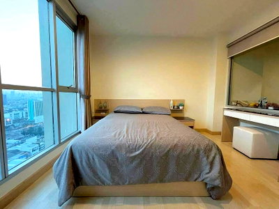 Condos for rent : 🔥🔥🔥B67-270CR Condo for rent Rhythm Ratchada, beautiful room, pool view, fully furnished (next to MRT Ratchada 1 meter)