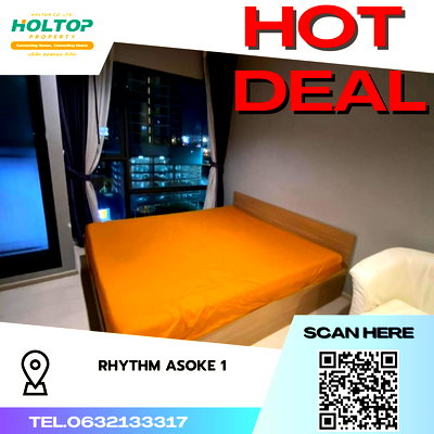 Condos for rent : #S3645 For Rent Rhythm Asoke 1