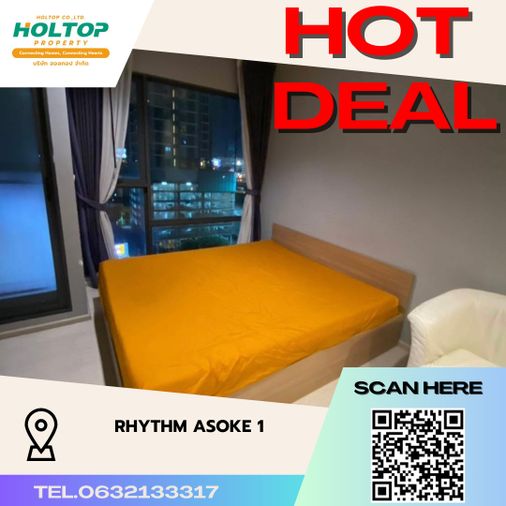 #S3645 ให้เช่า Rhythm Asoke 1