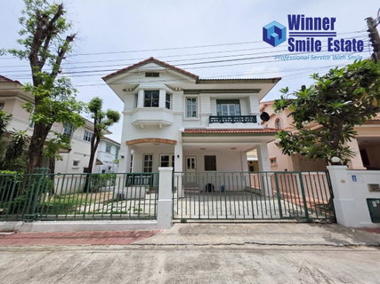 รูปภาพ Single house for rent, Chaiyaphruek, Theparak, near Big C Bangplee, very large house, 68 sq.w., garden view, with furniture