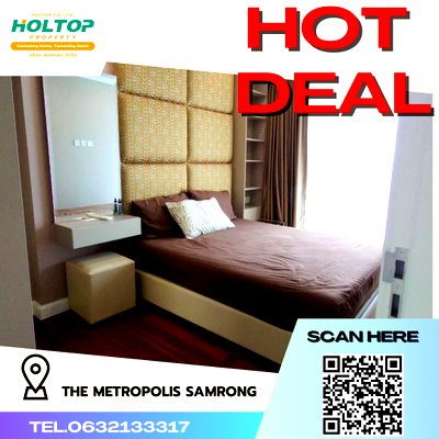 Condos for rent : #R3928  Condo for rent The Metropolis Samrong