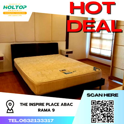 Condos for rent The Nine Rama 9 : #S3631 For Rent The Inspire Place Abac Rama9