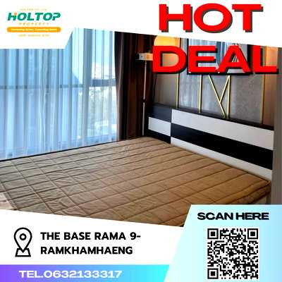 Condos for rent : #Z177 Condo for rent THE BASE Rama 9-Ramkhamhaeng