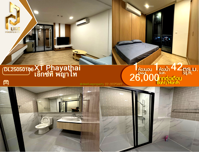 Condos for rent : DL25050106 Condo for rent, XT PHAYATHAI near BTS พญาไท, ready to move in, call urgently 0638692663 LineID @952jdxxk