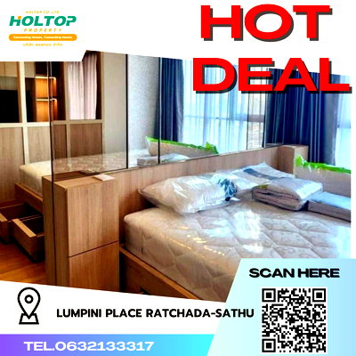 Condos for rent : #R3941 Condo for rent Lumpini Place Ratchada-Sathu