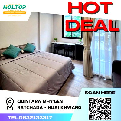 Condos for rent : #Z192 Condo for rent QUINTARA MHy'GEN RATCHADA - HUAI KHWANG