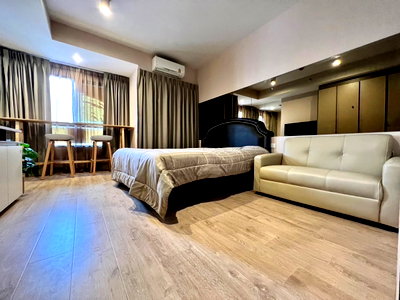 Condos for rent : Ideo Rama9 Asoke , Studio 15,000 Baht, Nice Decoration      Line : @apopplace