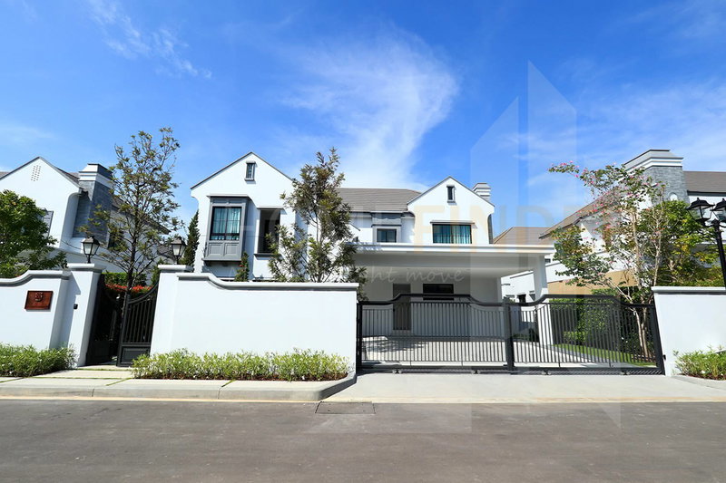 บ้านเดี่ยวให้เช่า : Nantawan Rama 9-New Krungthepkreetha 4 bedrooms, for rent