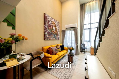 Condos for sale Klongsan Station : 72 sqm loft-style 2-bed condo on 20th floor at FLO By Sansiri Khlong San