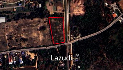 Land for sale Bang Lamung Chonburi : 14,632 SQ.M. Land Near Wat Yansangwararam